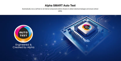 Alpha Instant Water Heater NO PUMP SMART 18e / SMART18E METAL BLACK