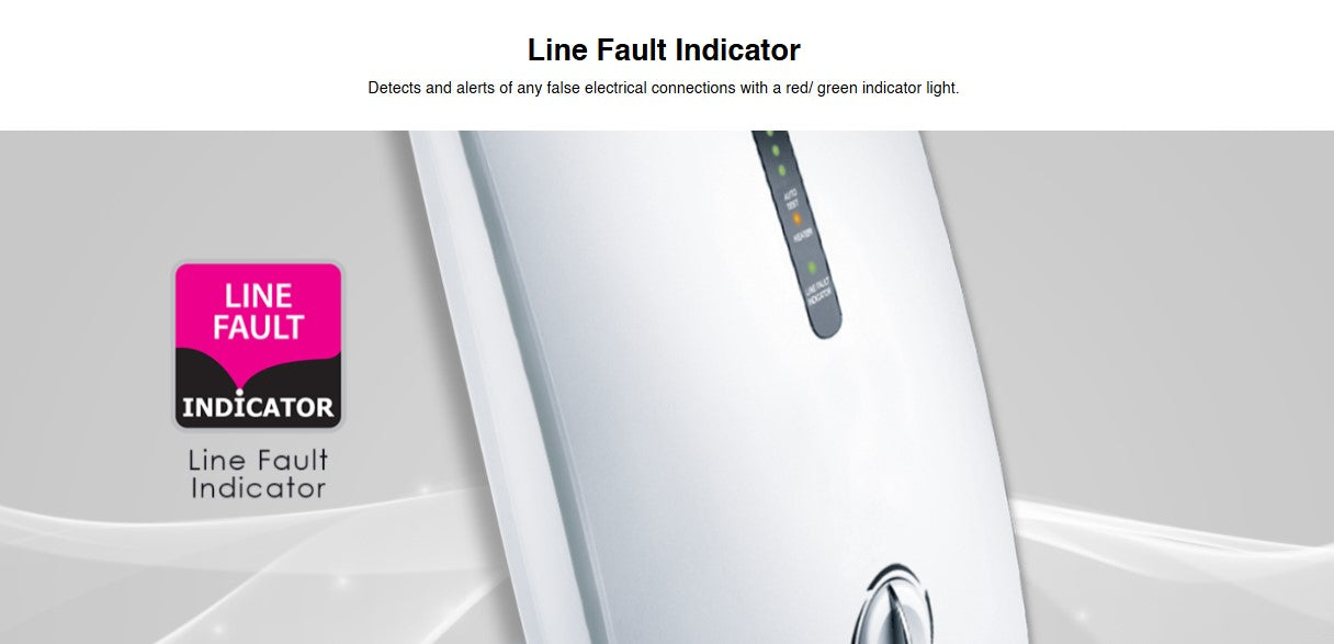 Alpha Instant Water Heater NO PUMP SMART 18e / SMART18E METAL BLACK