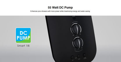 Alpha Instant Water Heater with DC PUMP SMART 18i / SMART18I IVORY WHITE