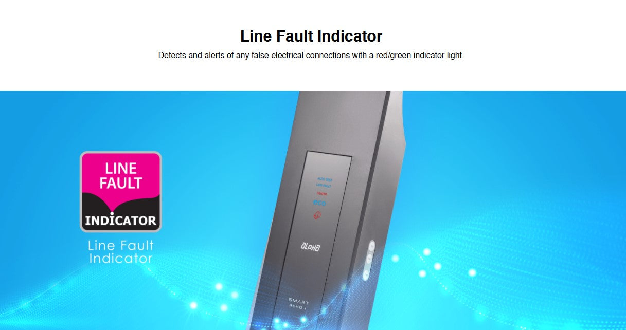 Alpha Water Heater Instant Smart DC Pump (SMART REVO i, ROSE GOLD)