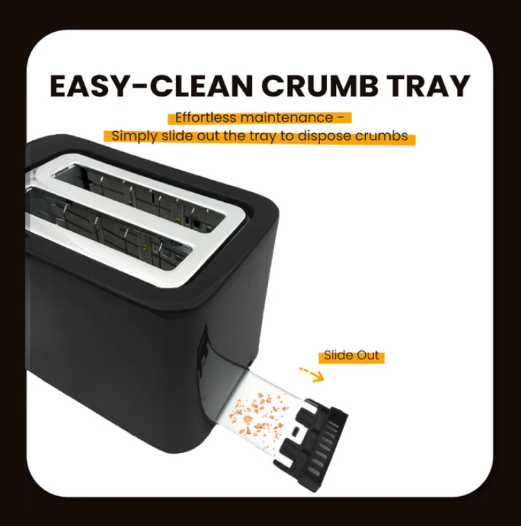 Russell Taylors 7-Shades Bread Toaster T2 Black / T2B