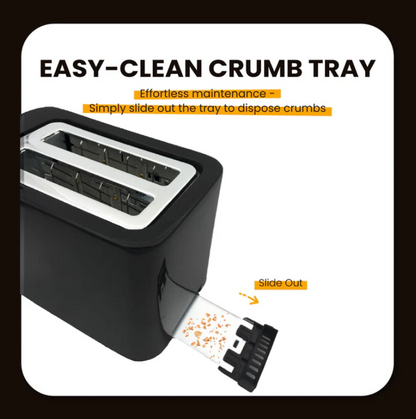 Russell Taylors 7-Shades Bread Toaster T2 Black / T2B