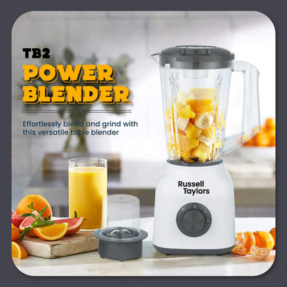 Russell Taylors Power Blender with Dry Mill (1.5L) TB2