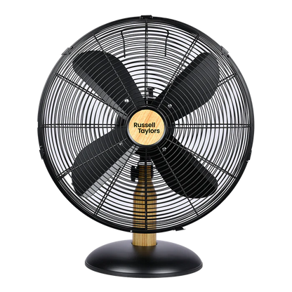 Russell Taylors 4-Blade Table Fan with Metal Blade 16 inch TF3