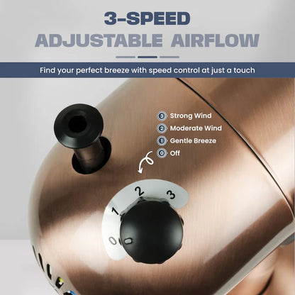 Russell Taylors 4-Blade Metal Table Fan 16 inch TF4