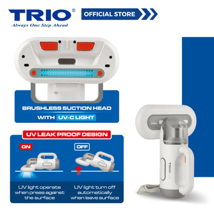 Trio UV Mites Killer Wireless with High Suction Power for Dust and Mites TMK-335/TMK335