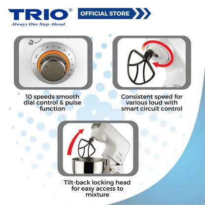 Trio Power Mixer with Multi Function TPM-1112/TPM1112