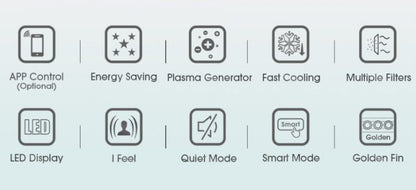 Hisense 2.0HP (R32) Inverter Air Conditioner AI20TUGS (TUGS) Aircond / Air Cond