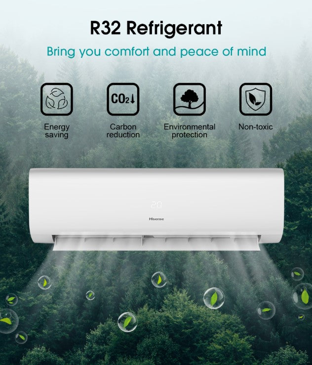 Hisense 2.0HP (R32) Inverter Air Conditioner AI20TUGS (TUGS) Aircond / Air Cond