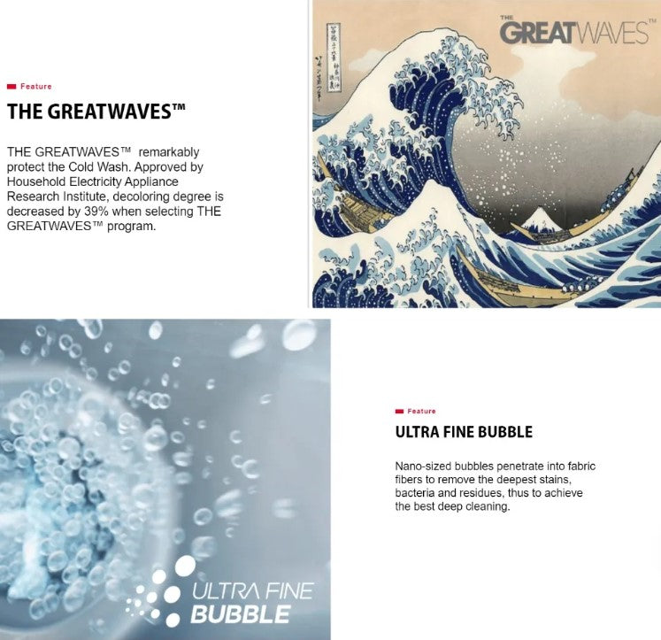 Toshiba 10.5KG Front Load Washer TW-BK115GF4M(SK) Inverter Washing Machine TWBK115GF4MSK