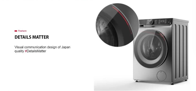 Toshiba 10.5KG Front Load Washer TW-BK115GF4M(SK) Inverter Washing Machine TWBK115GF4MSK