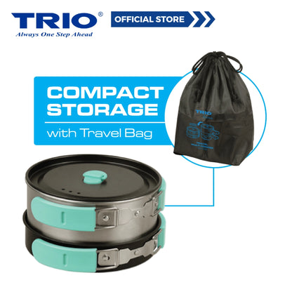 Trio 1.2L Travel Multi Cooker With 2 In 1 Combination TWH-003/TWH003