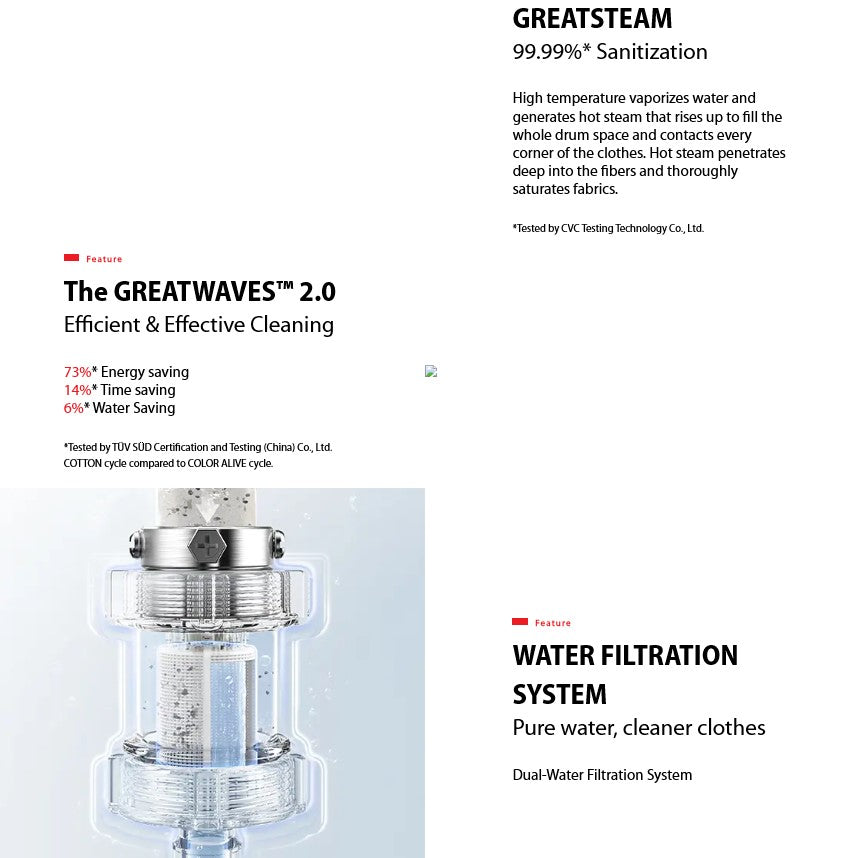 Toshiba 9.5KG Front Load Washer TW-T21BU105UWM(MG) / TWT21BU105UWMMG Inverter Washing Machine