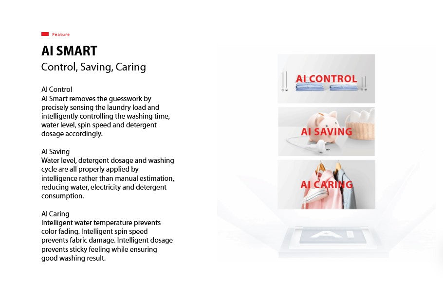 Toshiba 9.5KG Front Load Washer TW-T21BU105UWM(MG) / TWT21BU105UWMMG Inverter Washing Machine