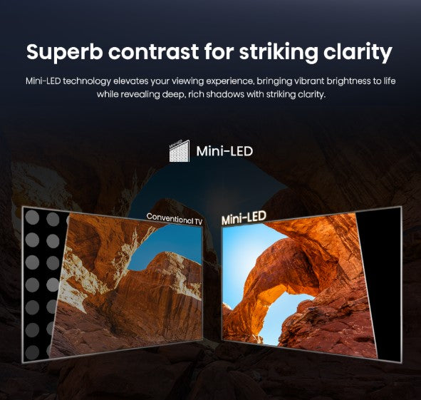 Hisense 65" 65U6Q ULED 144Hz Mini-LED TV / Dolby Atmos U6Q Television