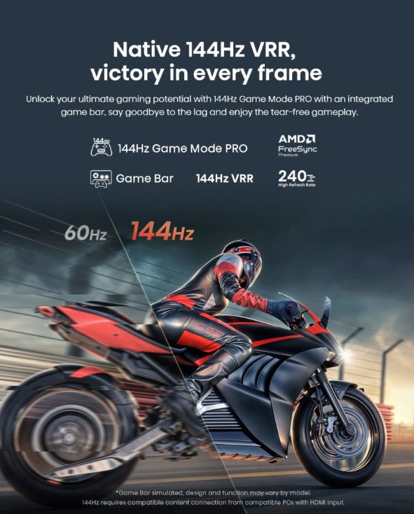 Hisense 65" 65U6Q ULED 144Hz Mini-LED TV / Dolby Atmos U6Q Television