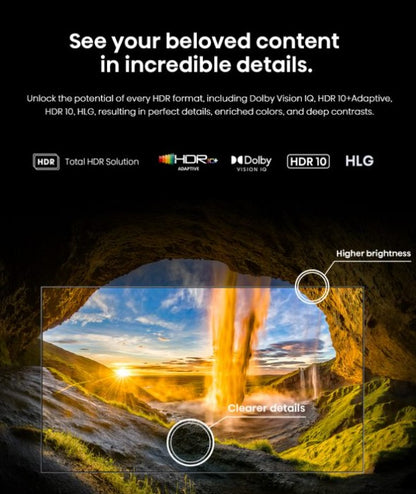 Hisense 65" 65U6Q ULED 144Hz Mini-LED TV / Dolby Atmos U6Q Television