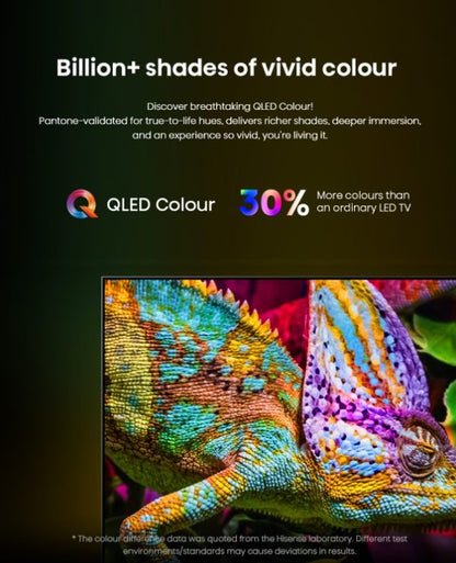 Hisense 65" 65U6Q ULED 144Hz Mini-LED TV / Dolby Atmos U6Q Television