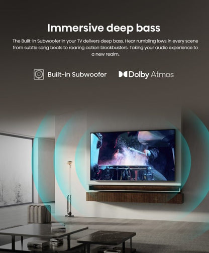Hisense 75'' 75U6Q ULED 144Hz Mini-LED TV / Dolby Atmos U6Q Television