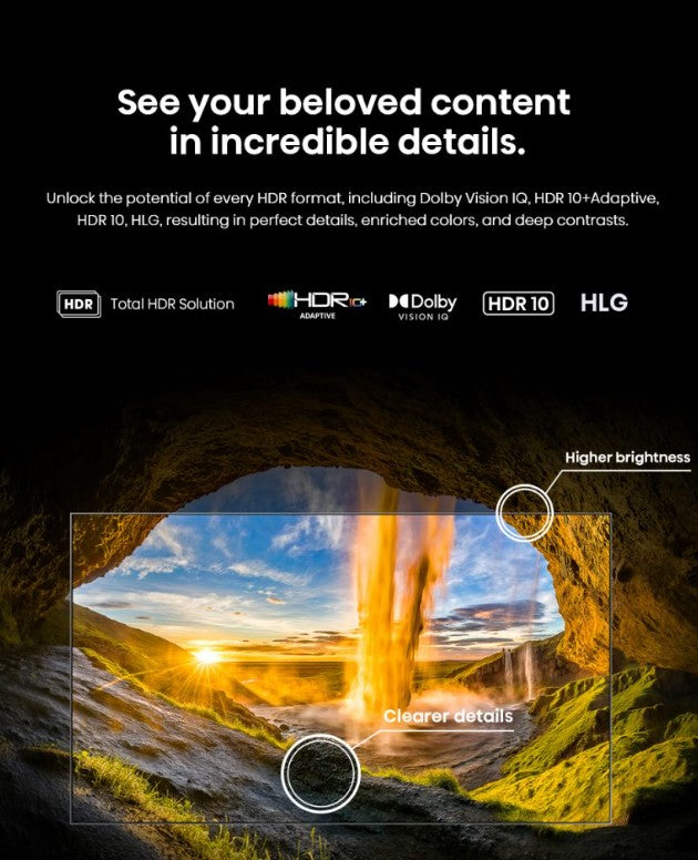 Hisense 65'' 65U6Q ULED 144Hz Mini-LED TV / Dolby Atmos U6Q Television
