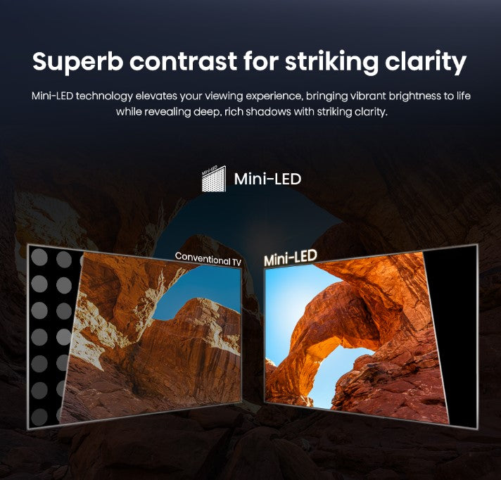 Hisense 65'' 65U6Q ULED 144Hz Mini-LED TV / Dolby Atmos U6Q Television