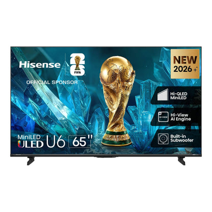 Hisense 65" 65U6S HI-QLED Mini-LED TV / Dolby Atmos U6S Television