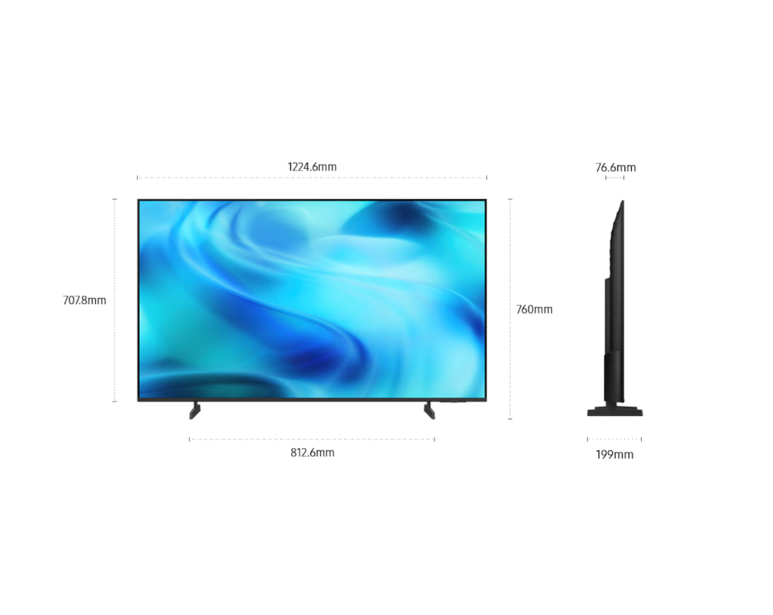 Samsung 55" UA55U8000HKXXM UHD U8000H 4K Smart TV (2026) Television