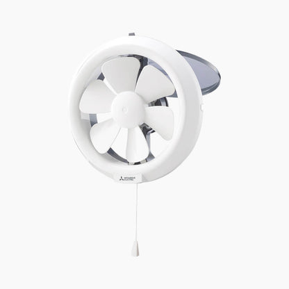 Mitsubishi Exhaust Fan 6" V-15SL6T Ventilation Fan (Glass Type) 6 blade V15SL6T (White)
