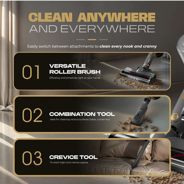 Russell Taylors Dynamic Cordless Vacuum Cleaner V2
