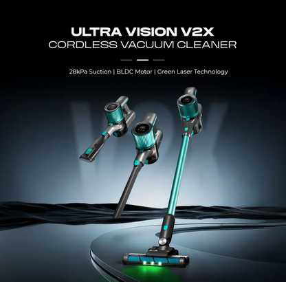 Russell Taylors V2X Ultra Vision 28kPa 200W BLDC Motor Cordless Vacuum Cleaner