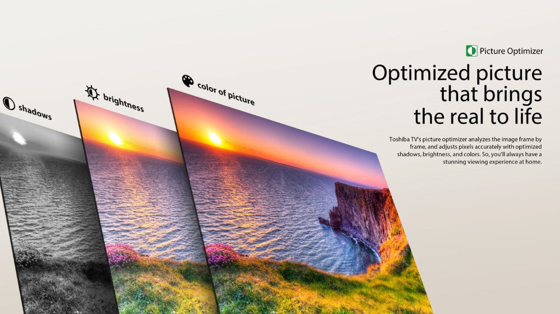 Toshiba 32" V31M Series 32V31MP HD LED Smart TV VIDAA Bezel-less Design Television