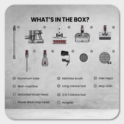 Russell Taylors Wet & Dry Cordless Vacuum Cleaner V9
