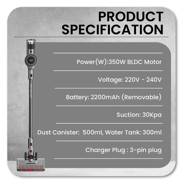 Russell Taylors Wet & Dry Cordless Vacuum Cleaner V9