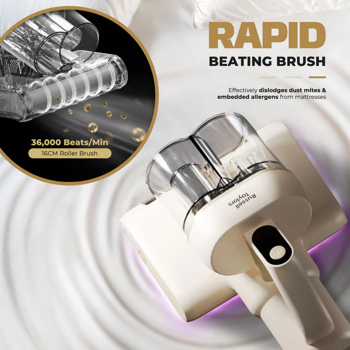 Russell Taylors Dual Cup Dust Mite Vacuum Cleaner with UV-C Light VM20