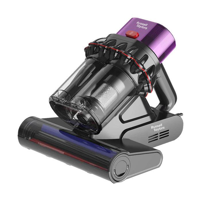 Russell Taylors Dual Cup Dust Mite Vacuum Cleaner with UV-C Light & Ultrasonic VM30