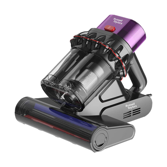 Russell Taylors Dual Cup Dust Mite Vacuum Cleaner with UV-C Light & Ultrasonic VM30