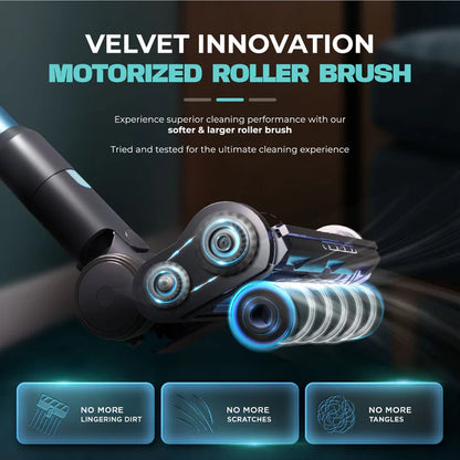 Russell Taylors Vortex Cordless Vacuum Cleaner 500W BLDC Motor