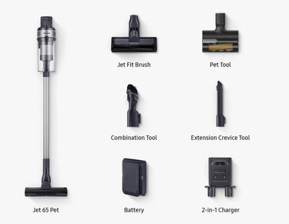 Samsung 150W VS15A60AGR5/ME Jet 65 Pet -Digital Inverter Motor VS15A60AGR5ME (Teal Silver)