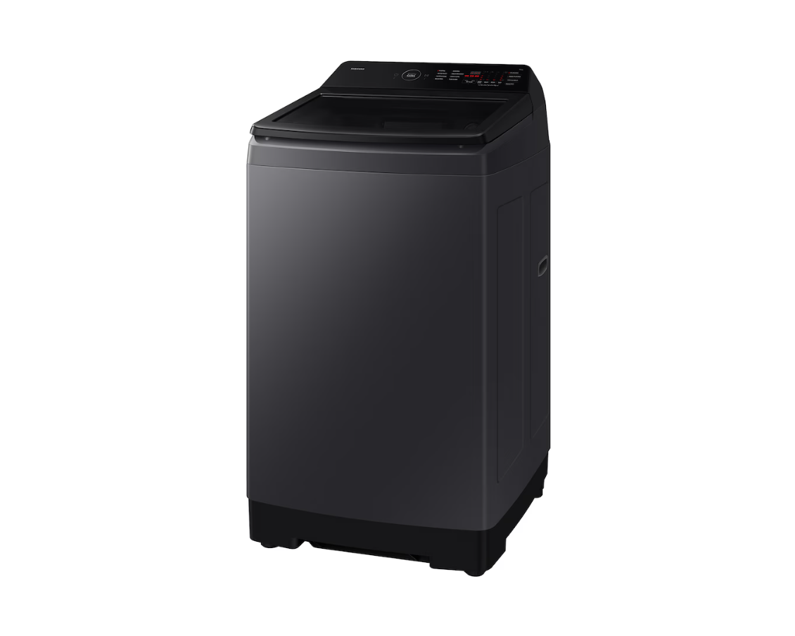 Samsung 10KG Washing Machine Inverter WA40F10E1CFQ Top Load Washer Ecobubble (Deep Charcoal) Mesin Basuh