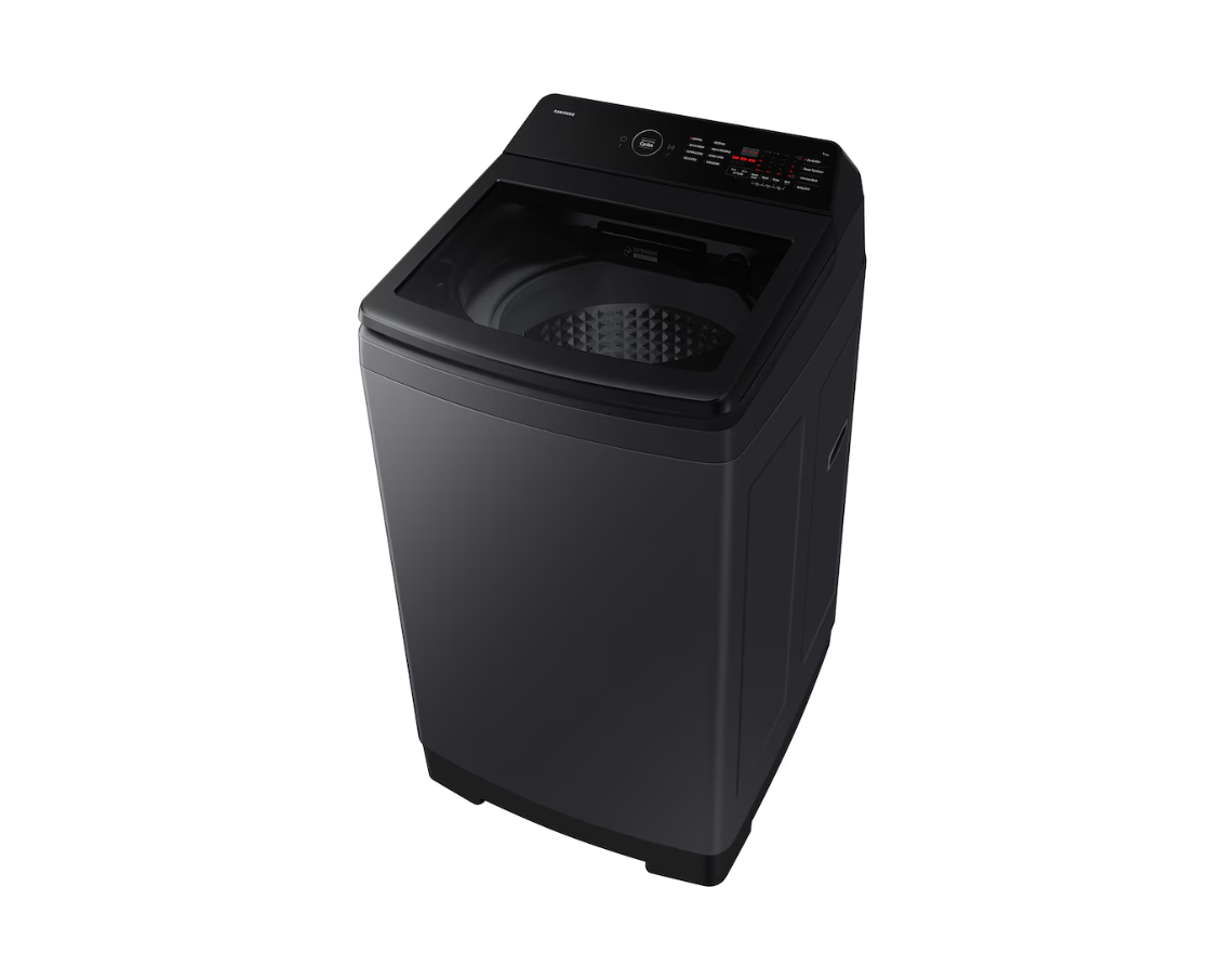 Samsung 10KG Washing Machine Inverter WA40F10E1CFQ Top Load Washer Ecobubble (Deep Charcoal) Mesin Basuh