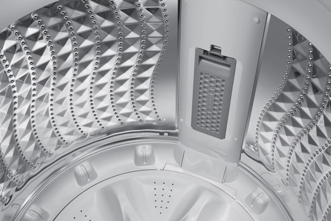 Samsung 10KG Washing Machine Inverter WA40F10E1CFQ Top Load Washer Ecobubble (Deep Charcoal) Mesin Basuh