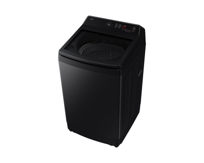 Samsung 12KG Washing Machine Inverter WA40F12E4BFQ Top-load Washer Ecobubble (Black Caviar) Mesin Basuh