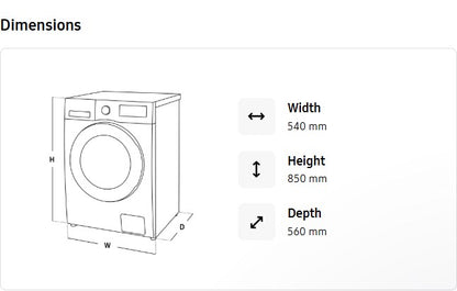 Samsung 7kg Top-load Washer Magic Filter WA70H4000SG/FQ  Washing Machine WA70H4000SG