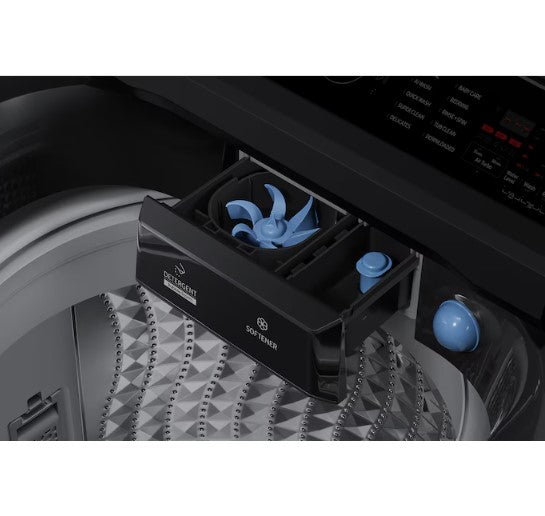 Samsung 13kg Bespoke AI Laundry Top load Washer AI Wash WA80F13S5BFQ (Black)