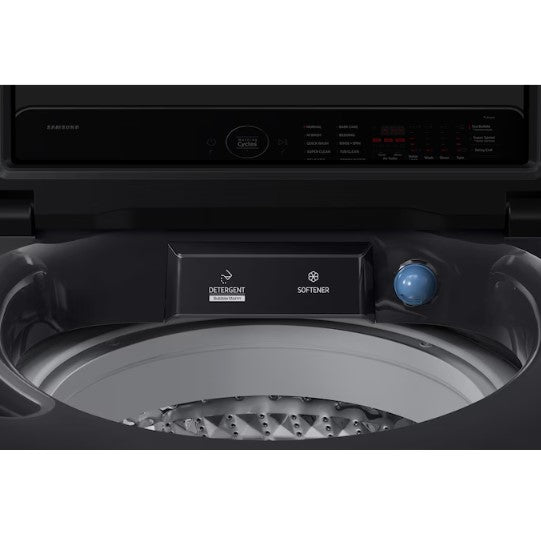 Samsung 13kg Bespoke AI Laundry Top load Washer AI Wash WA80F13S5CFQ (Deep charcoal) Washing Machine
