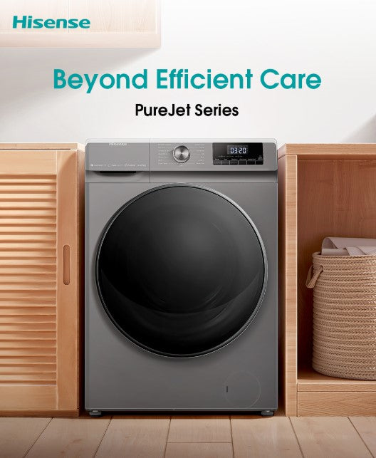 Hisense (10.5KG/7KG) Front Load Washer and Dryer 10.5KG WD3Q1043BT