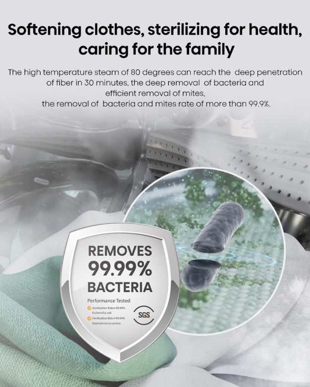 Hisense (10.5KG / 6KG) Front Load Washer and Dryer WD5S1085BB