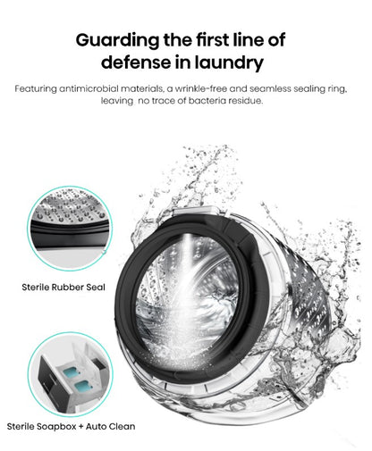 Hisense (10.5KG / 6KG) Front Load Washer and Dryer WD5S1085BB