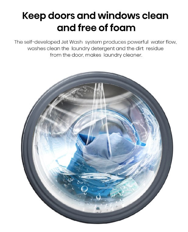 Hisense (10.5KG / 6KG) Front Load Washer and Dryer WD5S1085BB