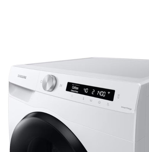 Samsung Front Load Washer Dryer with AI Ecobubble 7.5KG Wash & 5KG Dry WD75T504DBW/FQ Inverter WD75T504DBW (White)